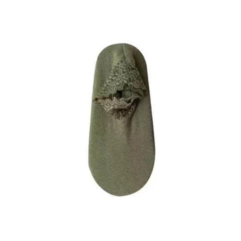גרביים חמות מבד תחרה