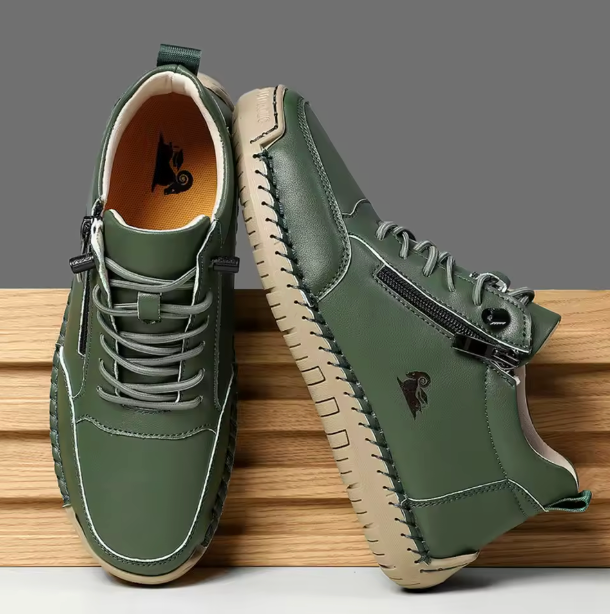 VogaDeck DoubleZip – Comfort & Orthopedic Support Sneakers