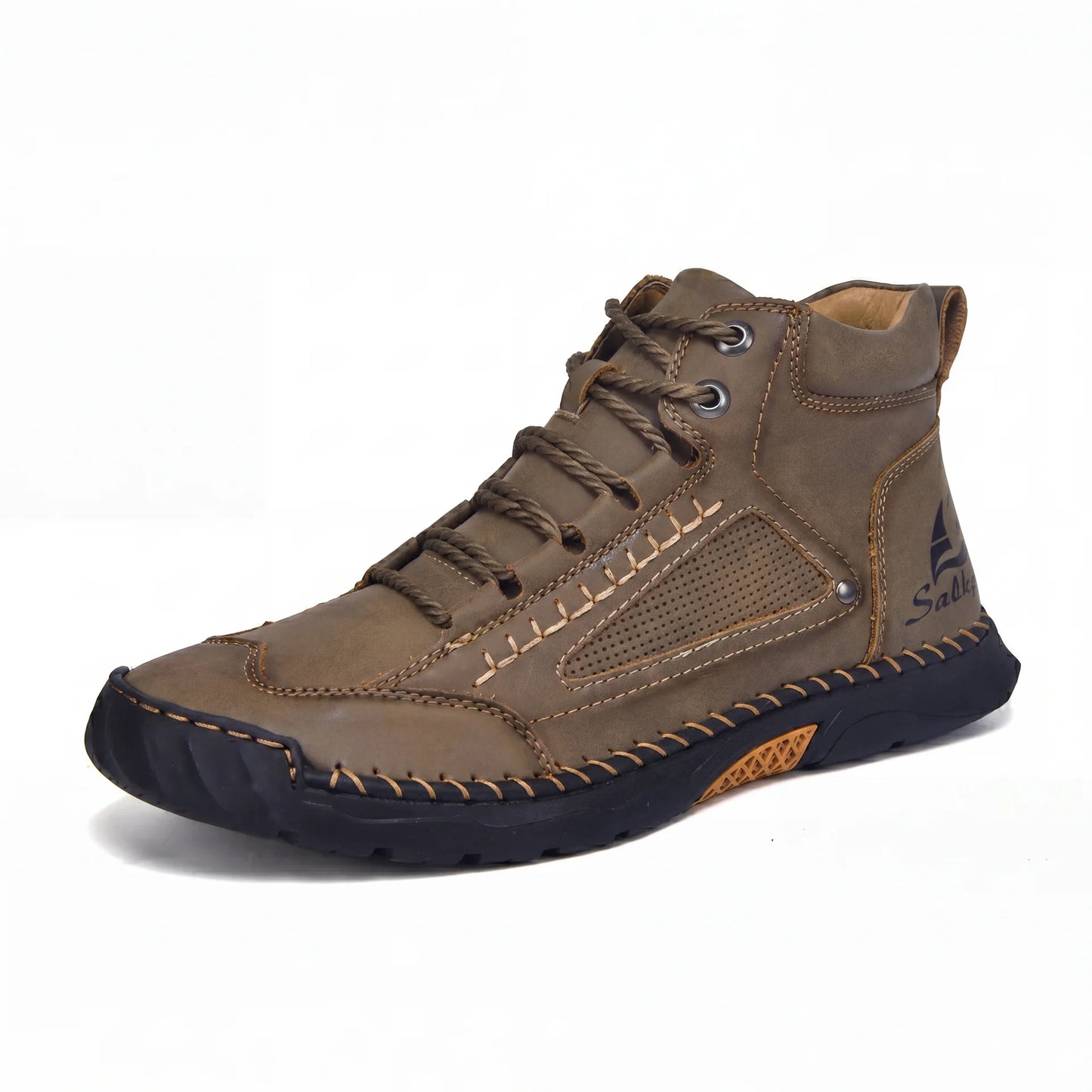 VogSalkin 2.0 - Barefoot all-terrain boots with vulcanized sole and waterproof vegan leather