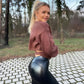 Pantalones de cintura alta