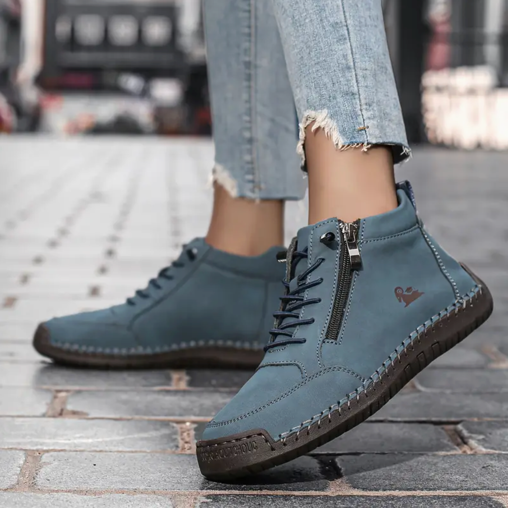 VogaDeck DoubleZip – Comfort & Orthopedic Support Sneakers 