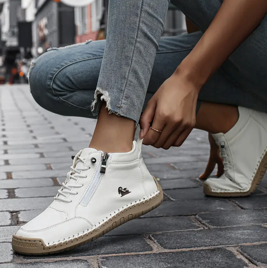 VogaDeck DoubleZip – Comfort & Orthopedic Support Sneakers 