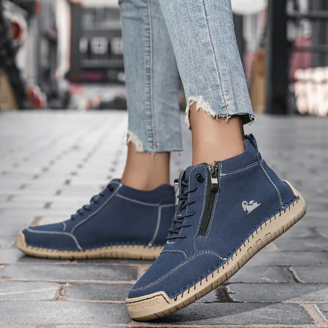 VogaDeck DoubleZip – Comfort & Orthopedic Support Sneakers 