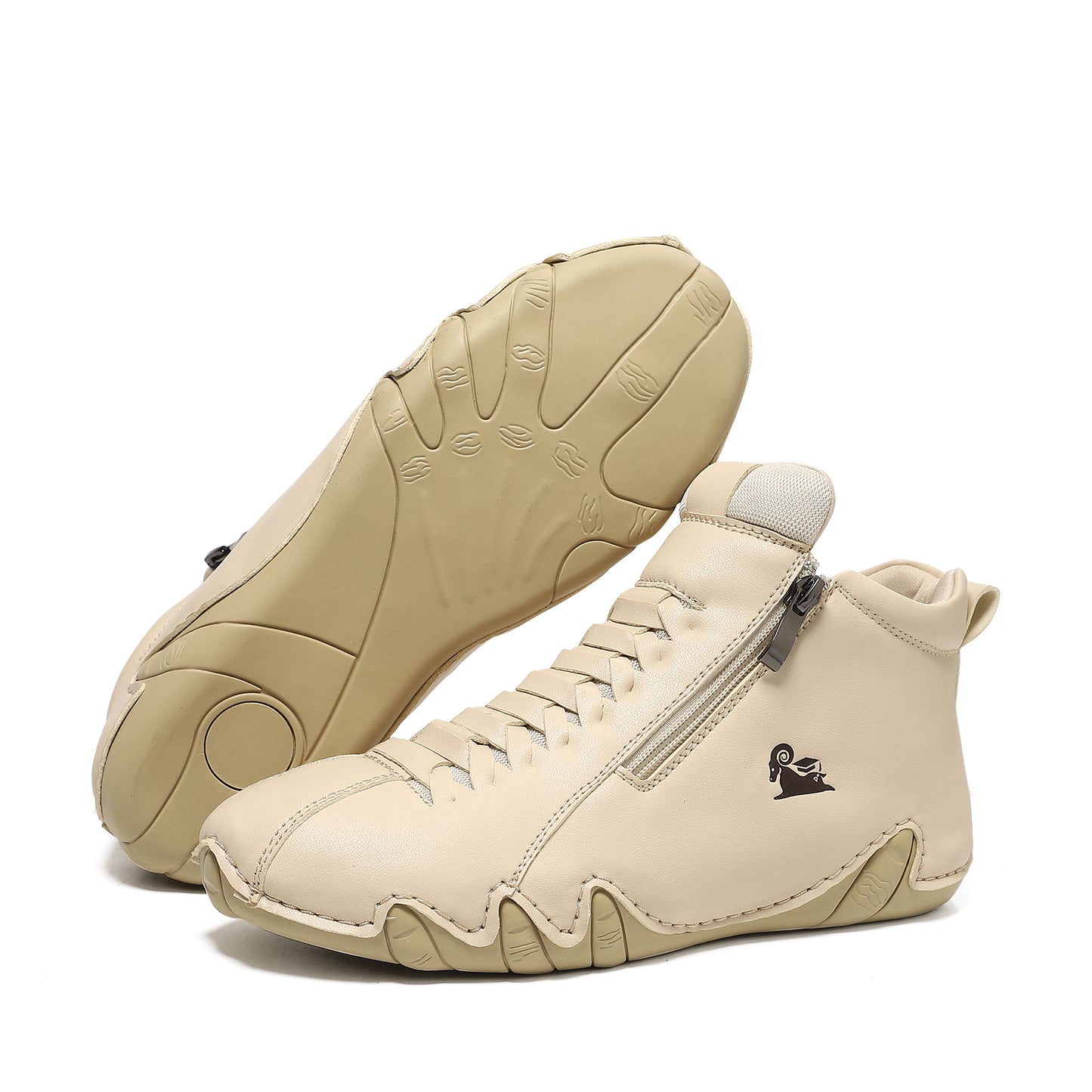 VogBeck 2.0 – Chaussures Orthopédiques Respirantes à Double Zip Confort
